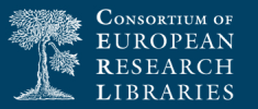 Logo of the Consortium of European Research Libraries